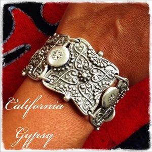 Gypsy Bohemian Turkish coin bracelet